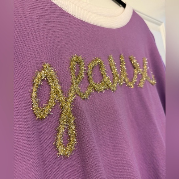 Queen of Sparkles Short Sleeve Sweater - Picture 3 of 3